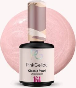 Pink Gellac - Classic Pearl - Gellak - Vegan - Wit - Glanzend - 15ml -Schoonheidsproducten Winkel 1039x1200