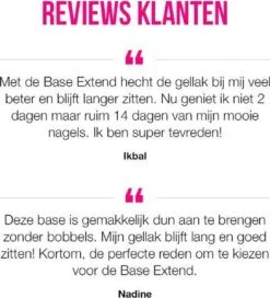 Pink Gellac - Base Extend - Base Coat Gellak - Snel Afweekbaar - 15 Ml 6 Pink Gellac - Base Extend - Base Coat Gellak - Snel Afweekbaar - 15 Ml -Schoonheidsproducten Winkel 1089x1200