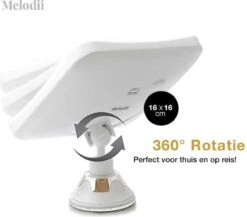 Melodii ML10X - Make Up Spiegel Met LED Verlichting - Scheerspiegel - 10x Vergroting - Met Tru-Daylight Verlichting - Voor Hem En Voor Haar -Schoonheidsproducten Winkel 1200x1055