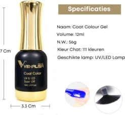 Venalisa 120 Set | 12ml Per Stuk | Professionele Set | Gellak Nagellak | Inclusief Koffer | Polygel | Polygel Kleuren | Polygel Nagels | Polygel Kit -Schoonheidsproducten Winkel 1200x1105