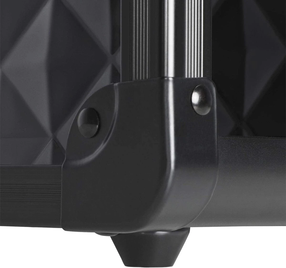 Make-upkoffer, Kapperskoffer, Cosmeticakoffer, Lege Nagelkoffer, Multikoffer, Afsluitbaar Voor Nageldesign/massageolie/fotoapparatuur, 34,7 X 22,2 X 25 Cm , Volledig Zwart HM-YAHEE-411233 4 Make-upkoffer, Kapperskoffer, Cosmeticakoffer, Lege Nagelkoffer, Multikoffer, Afsluitbaar Voor Nageldesign/massageolie/fotoapparatuur, 34,7 X 22,2 X 25 Cm , Volledig Zwart HM-YAHEE-411233 - Afbeelding 4