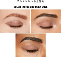 Maybelline Eye Studio Color Tattoo 24H Cream Oogschaduw - 240 Dusk Doll - Bruin -Schoonheidsproducten Winkel 1200x1136 1
