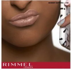 Rimmel London Provocalips Kiss Proof 16 Hr Liquid Lip - 700 Skinny Dipping - 7 Ml - Nude -Schoonheidsproducten Winkel 1200x1186