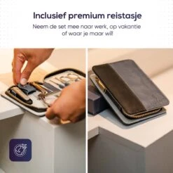 Skeraxo 8-delige Luxe Verschillende Tools - Professioneel Manicure Set & Pedicureset Met Nagelvijl & Nageltang – Behandeling Nagels En Huid -Schoonheidsproducten Winkel 1200x1195 1