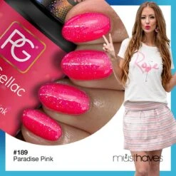 Pink Gellac - Paradise Pink - Gellak - Vegan - Roze - Glanzend - 15ml 23 Pink Gellac - Paradise Pink - Gellak - Vegan - Roze - Glanzend - 15ml -Schoonheidsproducten Winkel 1200x1200 10