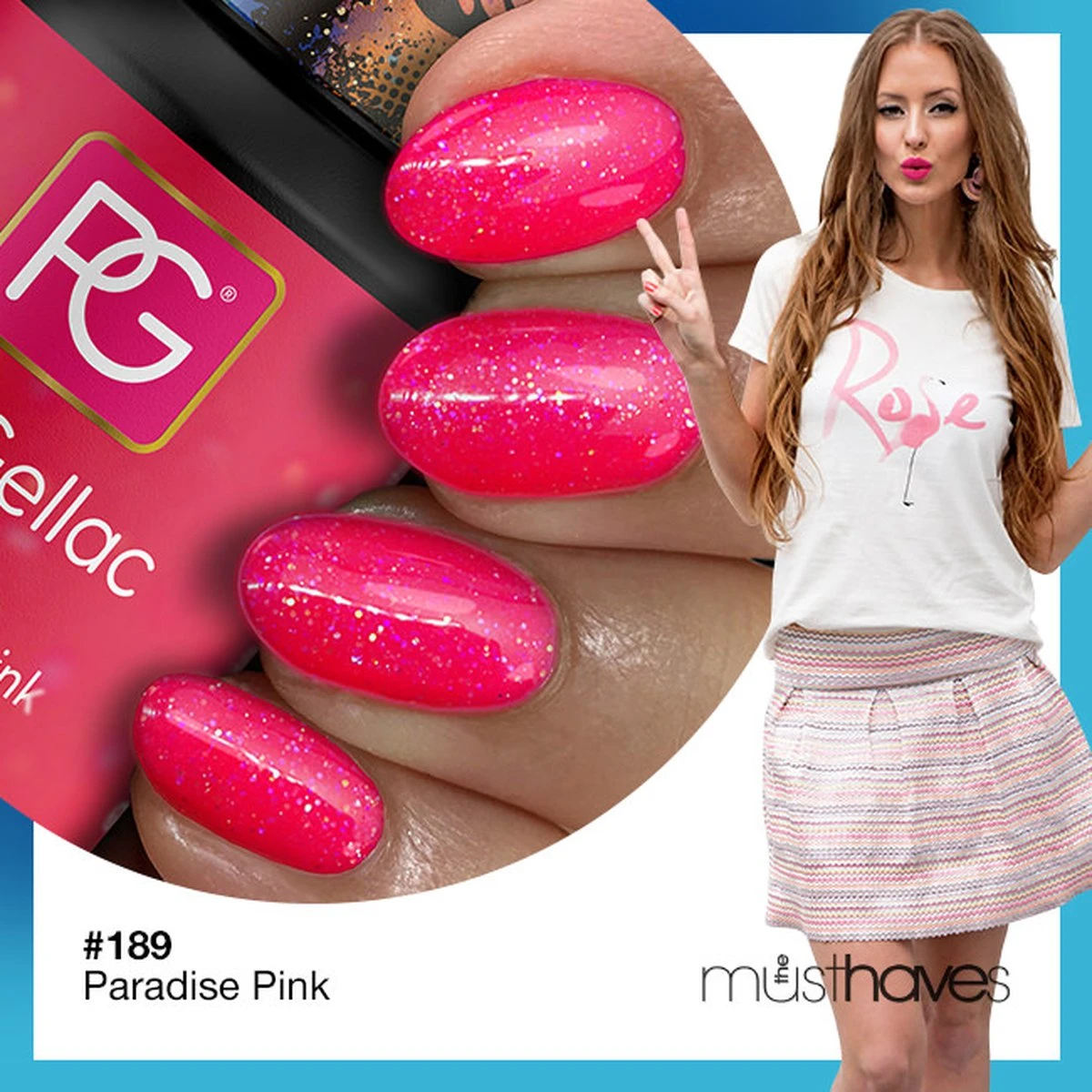 Pink Gellac - Paradise Pink - Gellak - Vegan - Roze - Glanzend - 15ml 12 Pink Gellac - Paradise Pink - Gellak - Vegan - Roze - Glanzend - 15ml - Afbeelding 12