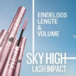 Maybelline Lash Sensational Sky High Waterproof - Zwart - Lengte Mascara - 6 Ml -Schoonheidsproducten Winkel 1200x1200 153