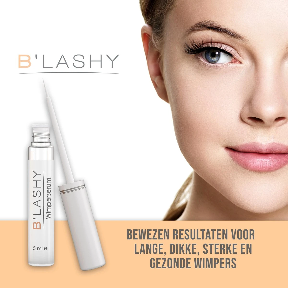 B’LASHY® Wimperserum - Wimper Groeimiddel - Wimper Serum Voor Sterke, Lange En Volle Wimpers - 5 Ml 12 B’LASHY® Wimperserum - Wimper Groeimiddel - Wimper Serum Voor Sterke, Lange En Volle Wimpers - 5 Ml - Afbeelding 12