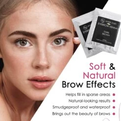 Marie-José & Co Henna Wenkbrauwverf Donkerbruin - Complete Henna Brows Kit - Tattoo Brow Set Voor 20 Paar Wenkbrauwen -Schoonheidsproducten Winkel 1200x1200 170