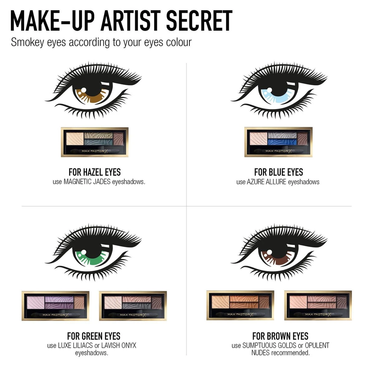 Max Factor Smokey Eye Drama Kit Oogschaduwpalette - 05 Magnet Jades 6 Max Factor Smokey Eye Drama Kit Oogschaduwpalette - 05 Magnet Jades - Afbeelding 6