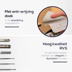 Skeraxo 8-delige Luxe Verschillende Tools - Professioneel Manicure Set & Pedicureset Met Nagelvijl & Nageltang – Behandeling Nagels En Huid -Schoonheidsproducten Winkel 1200x1200 26