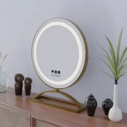 Marbor Make Up Spiegel Met LED Verlichting - Goud - Hollywood Mirror -Schoonheidsproducten Winkel 1200x1200 284