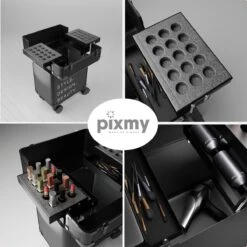 PIXMY® - MT130-S - Make Up Koffer - Cosmetica Koffer - DESIGN -Schoonheidsproducten Winkel 1200x1200 338