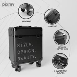PIXMY® - MT130-S - Make Up Koffer - Cosmetica Koffer - DESIGN -Schoonheidsproducten Winkel 1200x1200 339