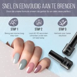 Gellak Starterspakket - Gellak - Gel Nagellak - Gellak Set - 6x8ML Kleuren - Nude Edition - Gellac - Nude Kleuren -Schoonheidsproducten Winkel 1200x1200 39