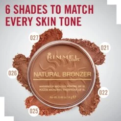 Rimmel London Natural Bronzer Bronzing Powder - 26 Sun Kissed -Schoonheidsproducten Winkel 1200x1200 53