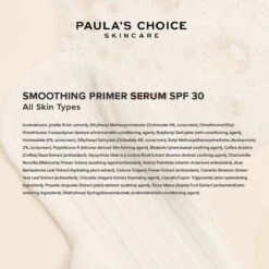 Paula's Choice Smoothing Primer Serum SPF 30 - Perfecte Make-up Basis - Alle Huidtypen - 30 Ml -Schoonheidsproducten Winkel 1200x1200 69