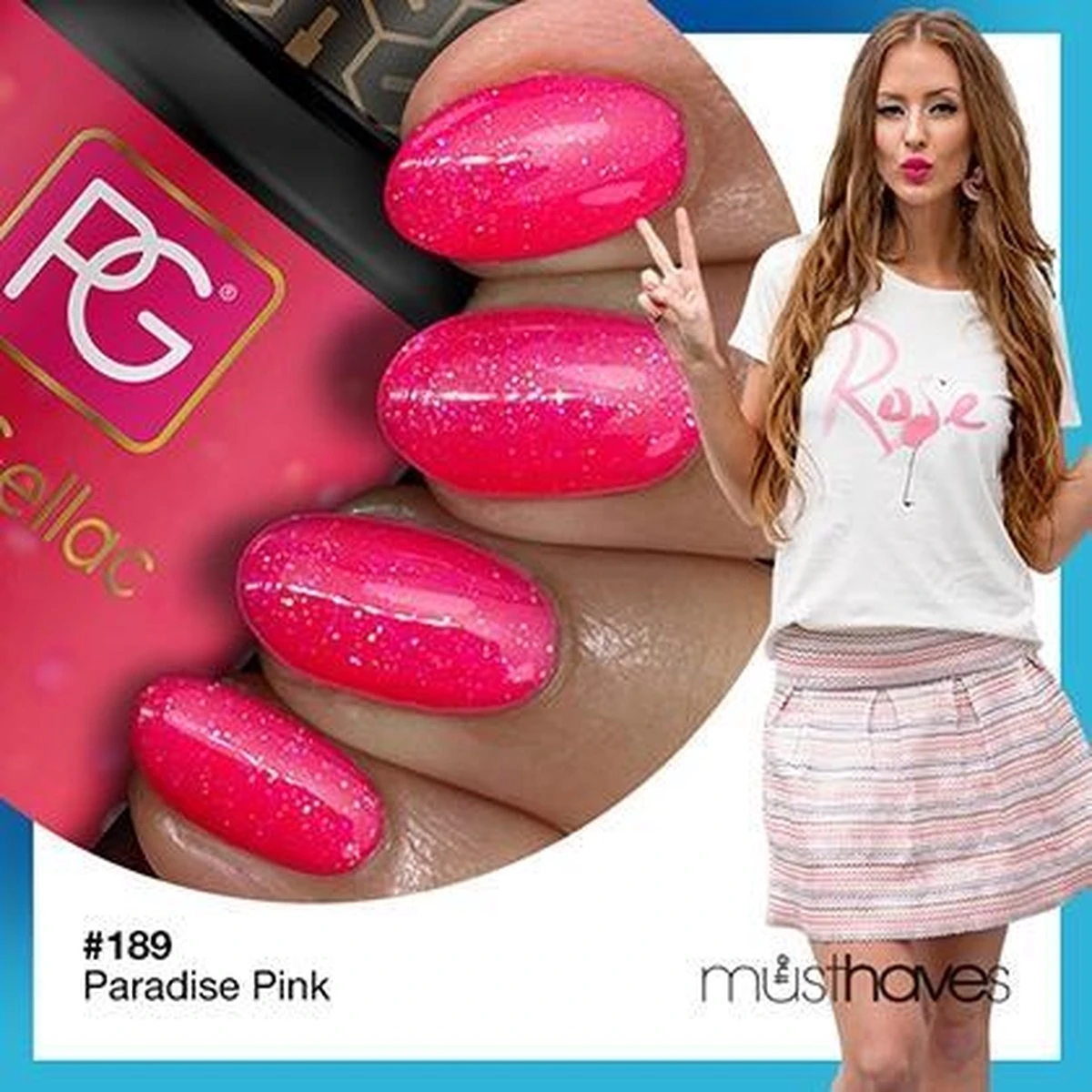 Pink Gellac - Paradise Pink - Gellak - Vegan - Roze - Glanzend - 15ml 4 Pink Gellac - Paradise Pink - Gellak - Vegan - Roze - Glanzend - 15ml - Afbeelding 4