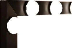 Make Up Spiegel Met Verlichting | Vivo | Hollywood Spiegel | Zwart | Touch | 3 Standen | 70x54 -Schoonheidsproducten Winkel 1200x803