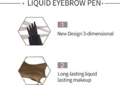 Joya Beauty® Microblading Eyebrow Tattoo Pen | Waterproof Tattoo Wenkbrauw Pen |Wenkbrauwpen | Kleur 4: Bruin -Schoonheidsproducten Winkel 1200x855