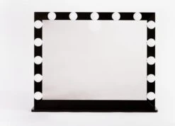 Make Up Spiegel Met Verlichting | Vivo | Hollywood Spiegel | Zwart | Touch | 3 Standen | 70x54 -Schoonheidsproducten Winkel 1200x863 1