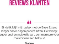 Pink Gellac - Base Extend - Base Coat Gellak - Snel Afweekbaar - 15 Ml 7 Pink Gellac - Base Extend - Base Coat Gellak - Snel Afweekbaar - 15 Ml -Schoonheidsproducten Winkel 1200x909