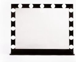 Make Up Spiegel Met Verlichting | Vivo | Hollywood Spiegel | Zwart | Touch | 3 Standen | 70x54 -Schoonheidsproducten Winkel 1200x985 1