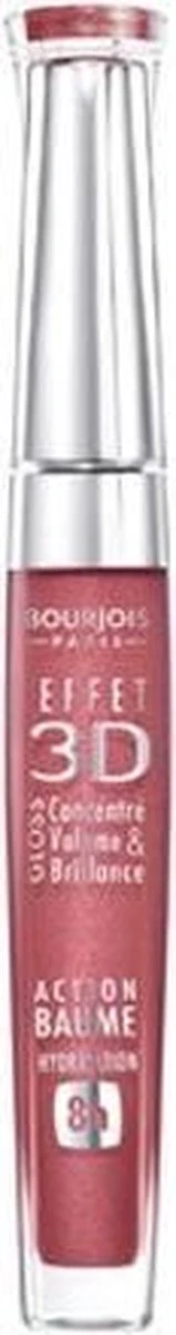 Bourjois Gloss Effet 3D Effect Lipgloss - 03 Brun Rose Academic 8 Bourjois Gloss Effet 3D Effect Lipgloss - 03 Brun Rose Academic - Afbeelding 8