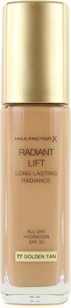 Max Factor Radiant Lift FD - 77 Golden Tan -Schoonheidsproducten Winkel 279x1200 4