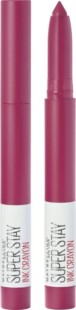 Maybelline SuperStay Ink Crayon Matte Lippenstift - 35 Treat Yourself - Roze -14 Gr 35 Maybelline SuperStay Ink Crayon Matte Lippenstift - 35 Treat Yourself - Roze -14 Gr -Schoonheidsproducten Winkel 297x1200 2