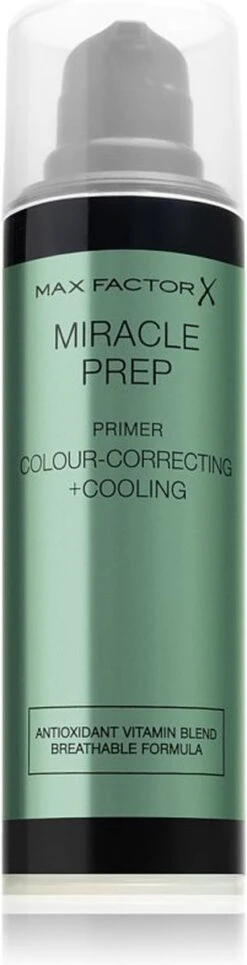 ​Max Factor - Miracle Prep Colour Correcting & Cooling Primer 30 Ml -Schoonheidsproducten Winkel 307x1200