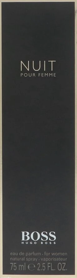Hugo Boss Nuit 75 Ml - Eau De Parfum - Damesparfum -Schoonheidsproducten Winkel 335x1200