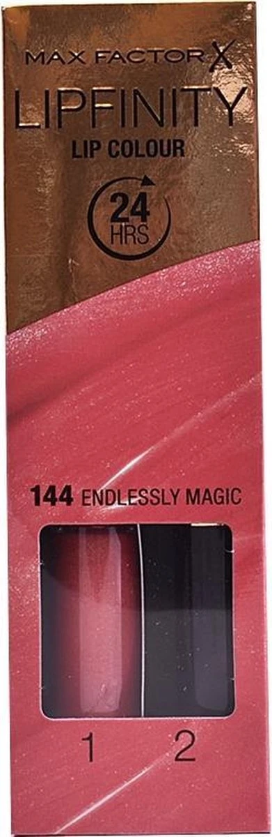 Max Factor - Lipfinity - Long Lasting Lipstick 4.2 G 144 Endlessly Magic - 2 Max Factor - Lipfinity - Long Lasting Lipstick 4.2 G 144 Endlessly Magic - - Afbeelding 2