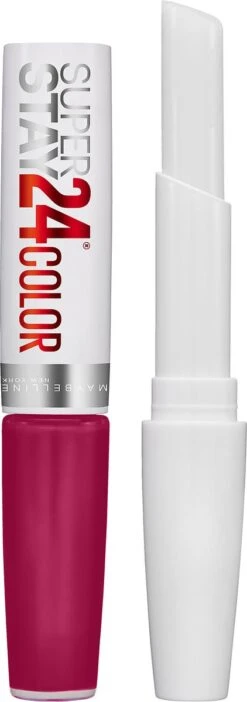 Maybelline SuperStay 24H Smile Brighters Lippenstift - 860 Crisp Magenta - Roze - Langhoudend -Schoonheidsproducten Winkel 422x1200