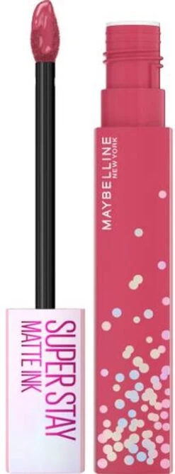 Maybelline SuperStay Matte Ink Lipstick Birthday Collection Lippenstift - 395 Birthday Bestie 5 Ml -Schoonheidsproducten Winkel 443x1200