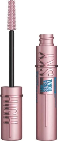 Maybelline Lash Sensational Sky High Waterproof - Zwart - Lengte Mascara - 6 Ml -Schoonheidsproducten Winkel 494x1200