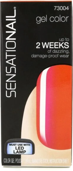 Sensationail Gel Nagellak | Tropical Punch -Schoonheidsproducten Winkel 512x1200