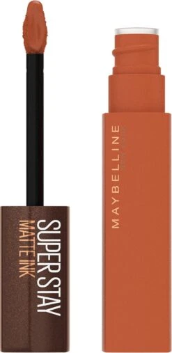 Maybelline SuperStay Matte Ink Lipstick Coffee Collection Limited Edition - 265 Caramel Collector - Nude Lippenstift - 5 Ml -Schoonheidsproducten Winkel 585x1200