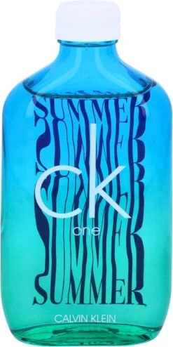 Uniseks Parfum Calvin Klein CK One Summer 2021 (100 Ml) -Schoonheidsproducten Winkel 600x1200 6