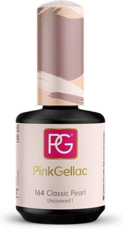 Pink Gellac - Classic Pearl - Gellak - Vegan - Wit - Glanzend - 15ml -Schoonheidsproducten Winkel 645x1200 3
