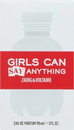 Zadig & Voltaire Girls Can Say Anything 90 Ml - Eau De Parfum - Damesparfum -Schoonheidsproducten Winkel 687x1200 1