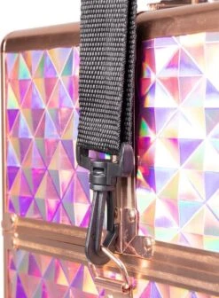 Koffer Groot Holo/Golden Rose XXL Met Opbergvakken -Schoonheidsproducten Winkel 883x1200 1