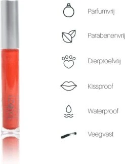 Blèzi® Lip Fix 45 Breezy Red - Lipstick - Lippenstift Langhoudend - Rood Oranje -Schoonheidsproducten Winkel 916x1200