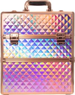 Koffer Groot Holo/Golden Rose XXL Met Opbergvakken -Schoonheidsproducten Winkel 942x1200 2